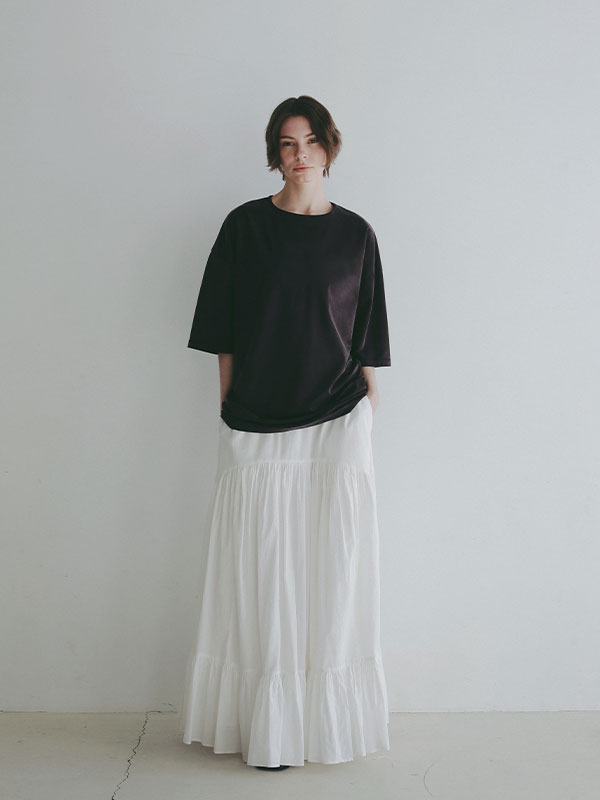 キュプラジャージオーバーサイズTee