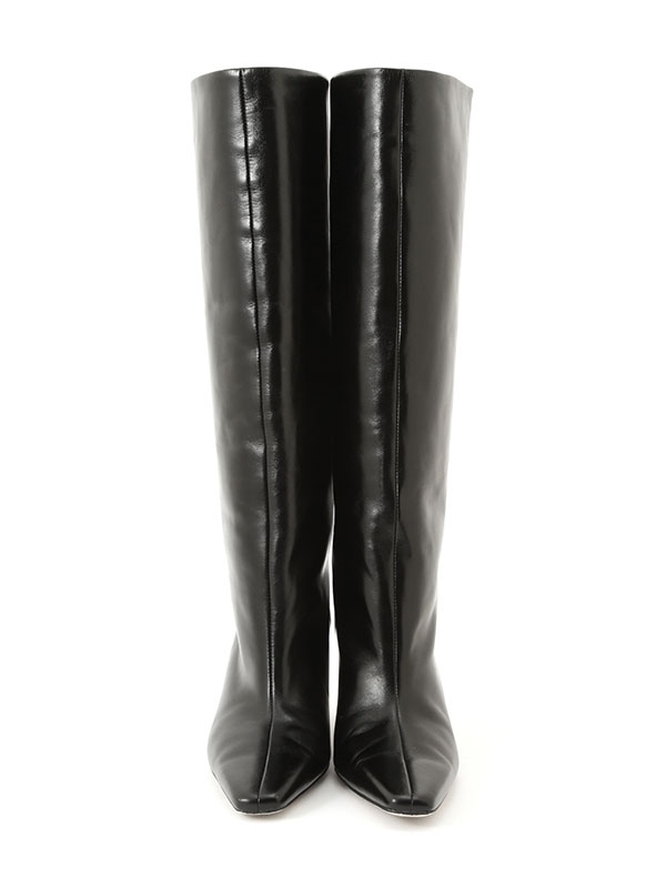 オイルドレザーロングブーツ