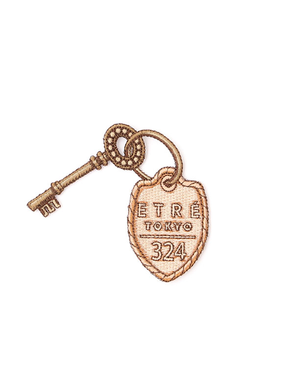 Aquascutum×ETRE TOKYOキーモチーフワッペン