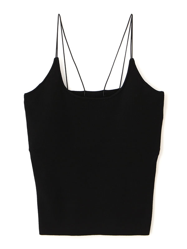 DEPENDRE Wストラップニットキャミ