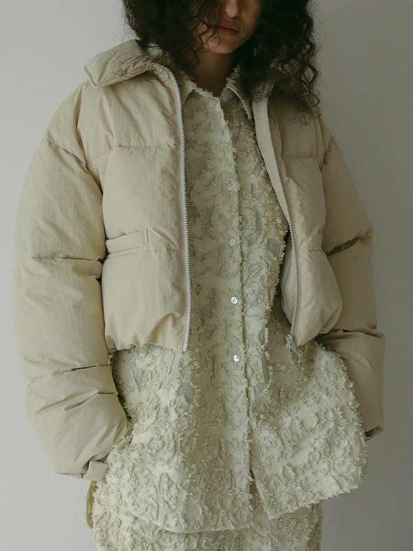 パディングショートブルゾン