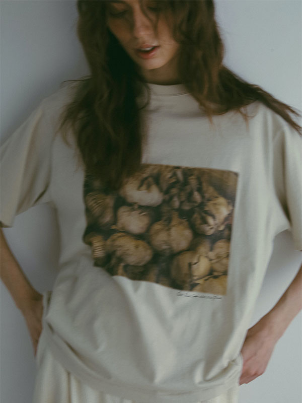 25spring visual photo tee(F WHITE): トップス │ ETRE TOKYO
