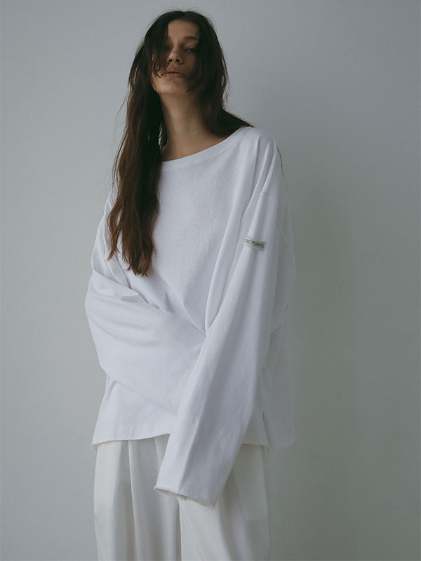 etre tokyo カシュクールフードTシャツ カシュクールTシャツ / WHT – weakend