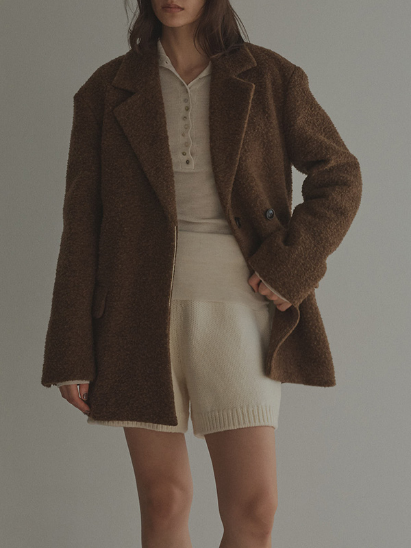 ローゲージニットショートパンツ