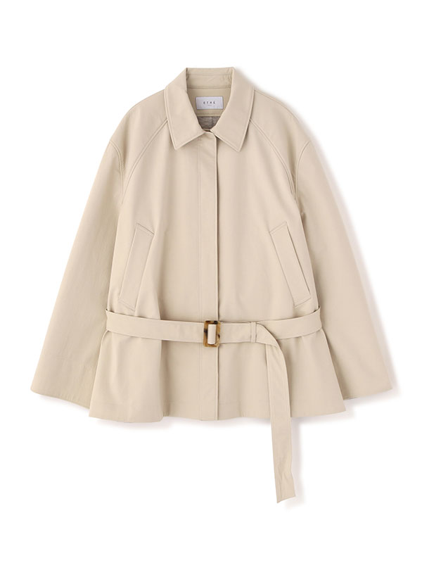 ステンカラーボンディングコート