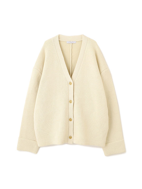 ダブルフェイスＶネックニットカーディガン