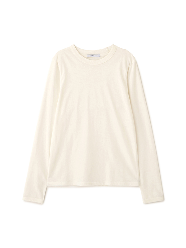 アウトステッチクルーネックロンTee