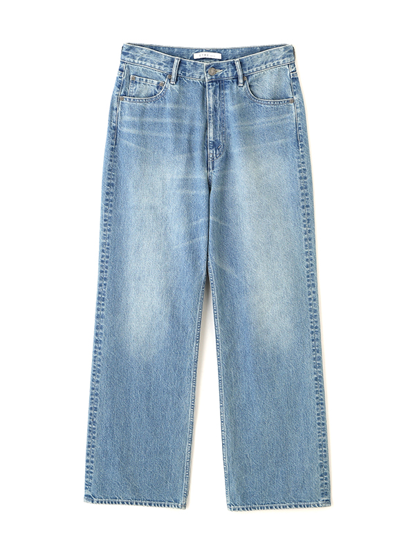 ハイライズストレートデニム