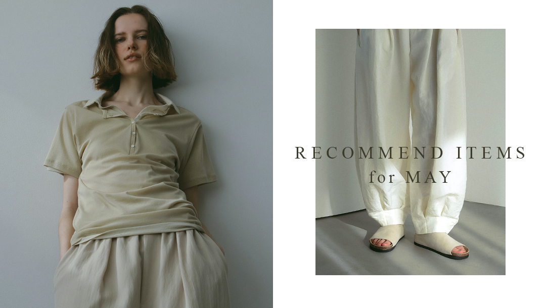 RECOMMEND ITEM for MAY