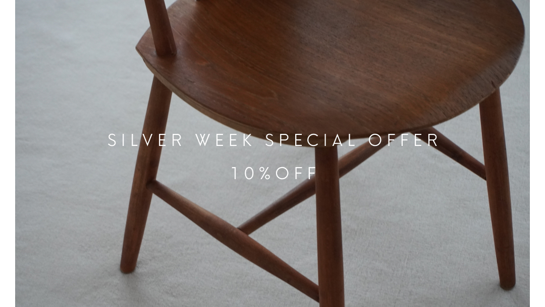 SILVER WEEK SPECIAL OFFER 10%OFF