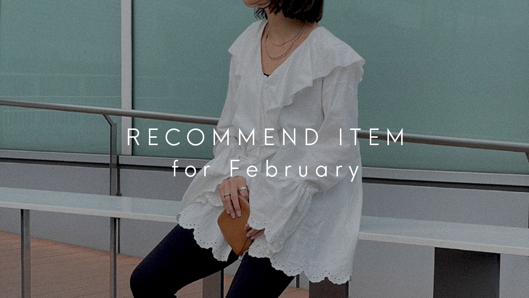 RECOMMEND ITEMS FOR february