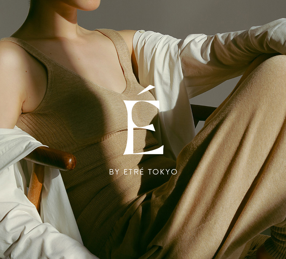 ETRE TOKYO 「バックリボンリブTEE」