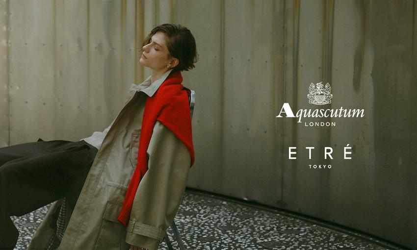 Aquascutum × ETRÉ TOKYO