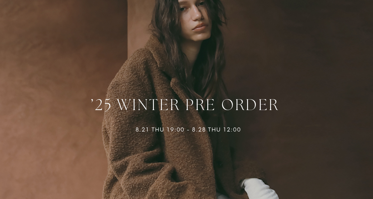 ETRÉ TOKYO 2025 WINTER PRE ORDER