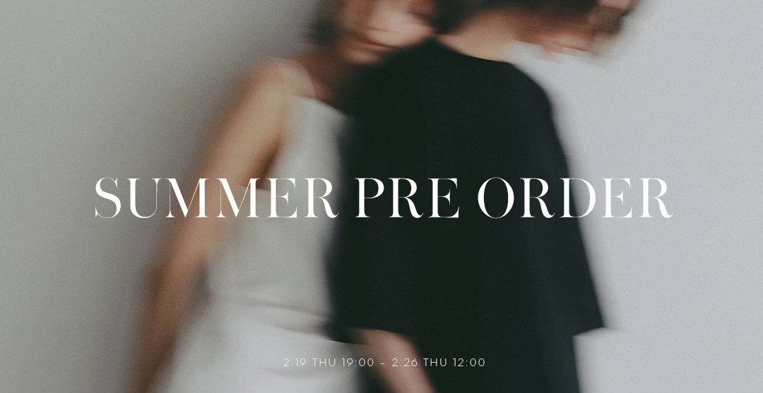 2026 SUMMER PRE ORDER
