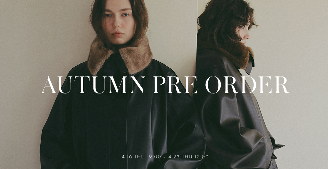 2026 AUTUMN PRE ORDER