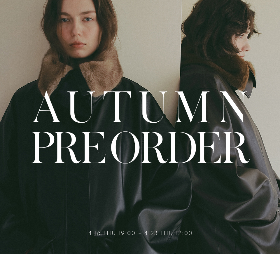2026 AUTUMN PRE ORDER