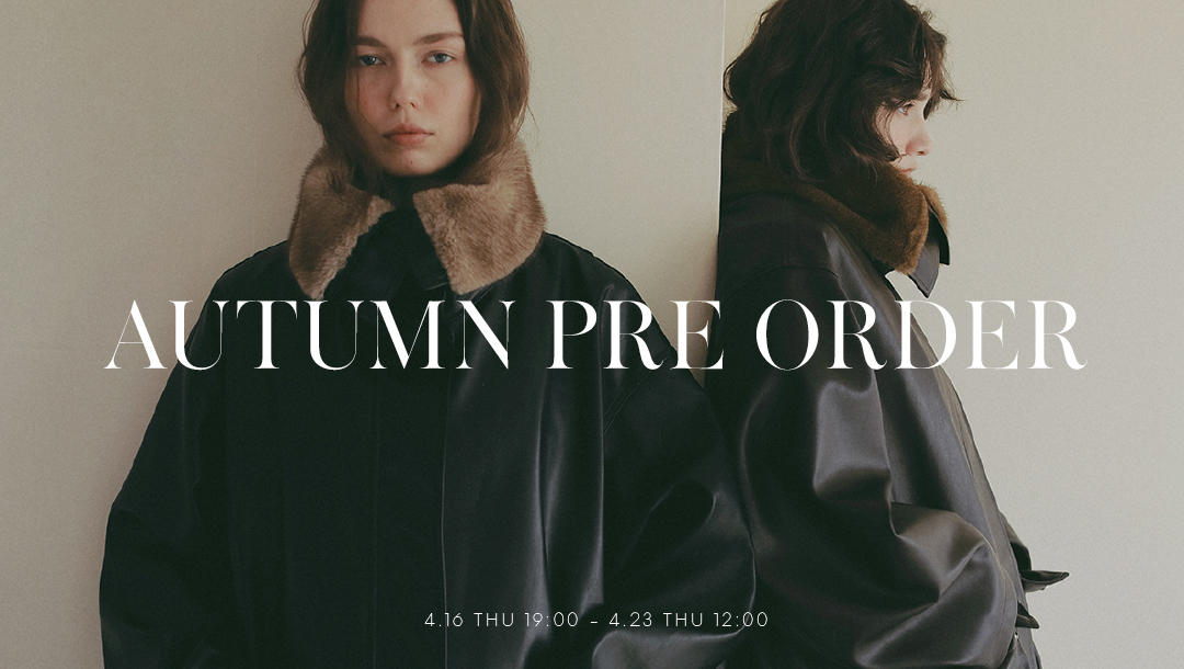 2026 AUTUMN PRE ORDER