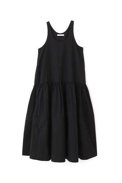 ランタンヘムギャザータンクワンピース