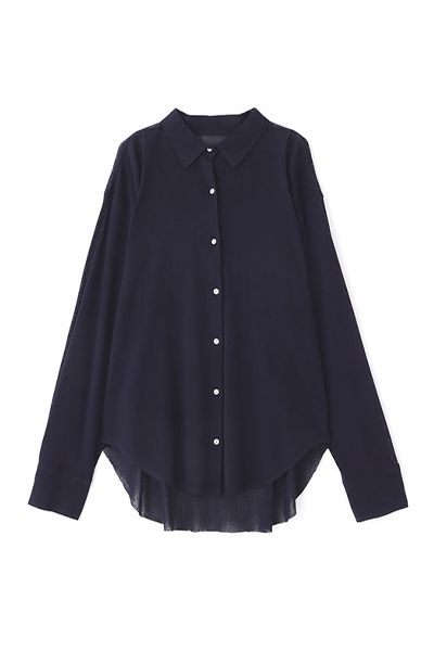 コットンメッシュカットシャツ