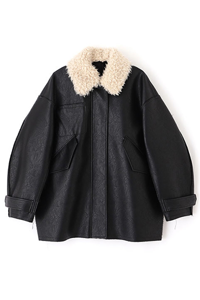 マルチファブリックリバーシブルコート