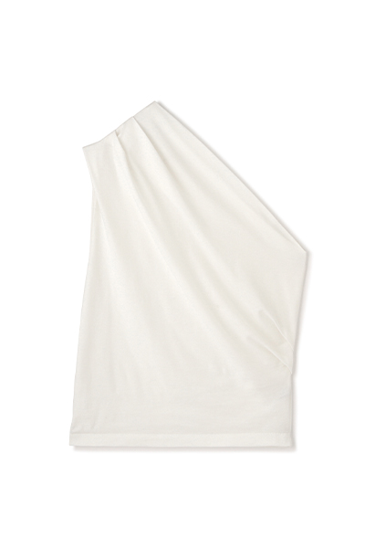 ワンショルダーギャザーTOPS