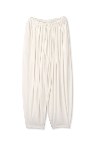 ウエストギャザーバルーンカットパンツ