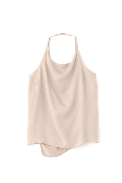 バックカシュクールキュプラキャミ