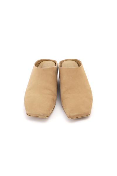 インヒールレザーミュール