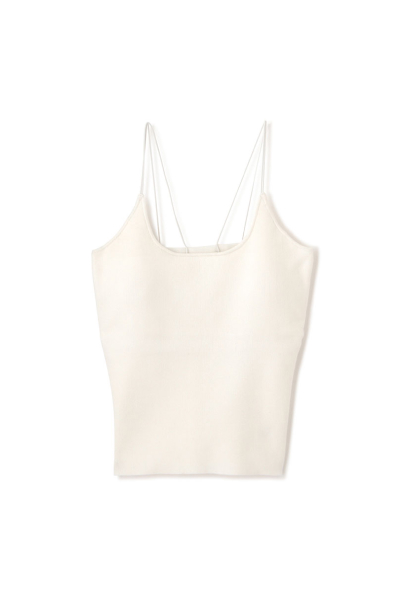 DEPENDRE Wストラップニットキャミ