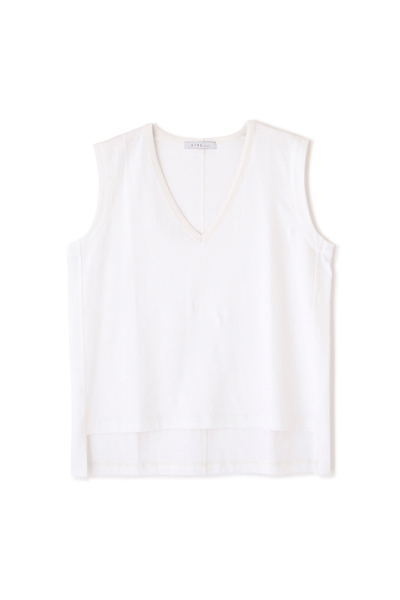 ヘンプコットンスリーブレスプルオーバー