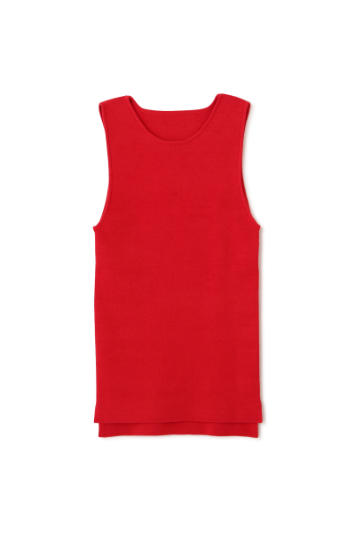 プレーンニットタンクトップ