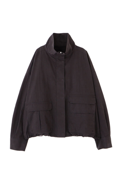 ボリュームスリーブショートブルゾン