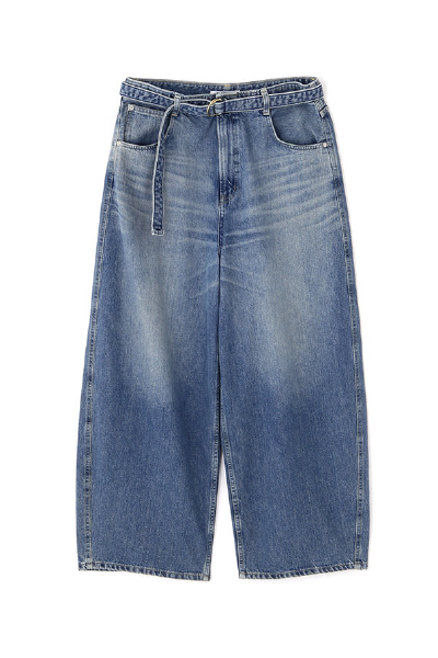 EDWIN×ETRE TOKYOベルテッドワイドデニムパンツ