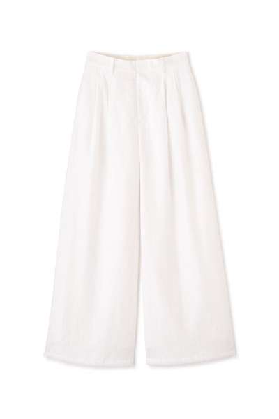 ドロストヘムリネンワイドパンツ