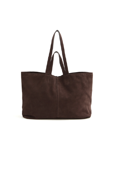 スウェードビッグトートバッグ