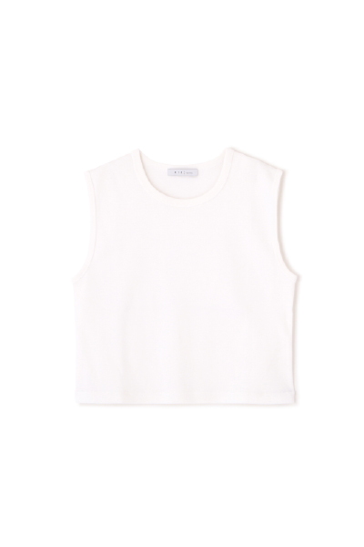 スリーブレスショートプルオーバー