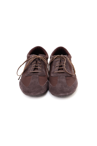 マットサテンローカットスニーカー