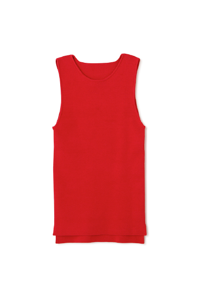 プレーンニットタンクトップ