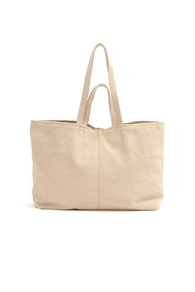 スウェードビッグトートバッグ