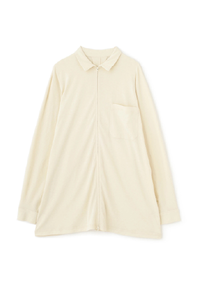 フロントファスナーカットシャツ