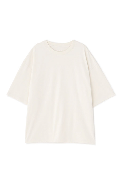 three dots パウダリーコットンTee