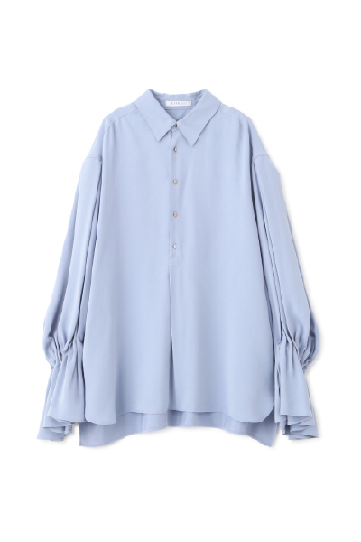 キャンディースリーブシルキーシャツ