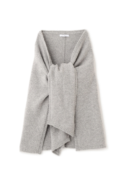 レイヤードニットラップスカート