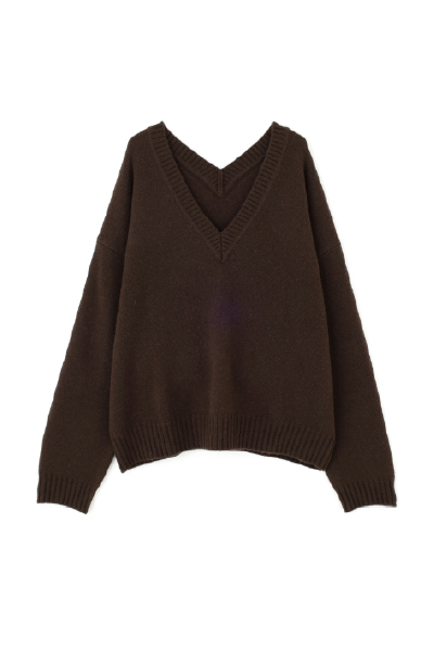 Vネック2wayニットPO