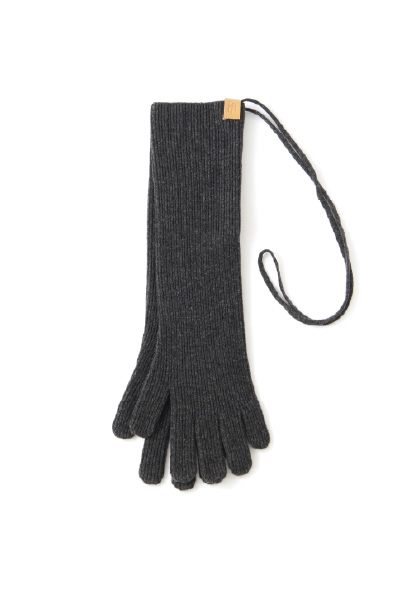 ホールガーメントロングニットグローブ