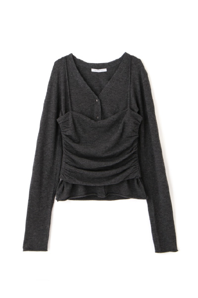 J.L.A.L. ETRE KNIT ブラックニット WOMENS ESSENTIALニット ブラック/072244770