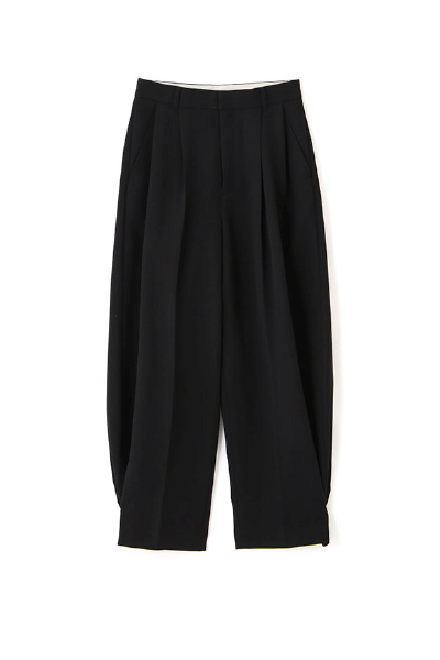 サイドヘムタックパンツ