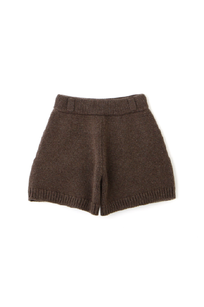 ローゲージニットショートパンツ