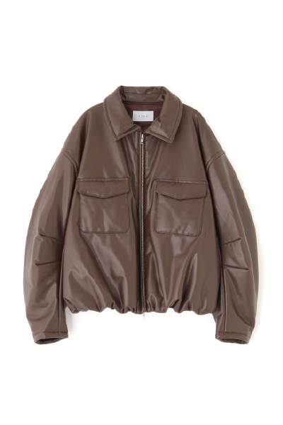 バルーンシルエットパディングブルゾン